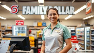 asistente de tienda, Family Dollar, vacante, 2025