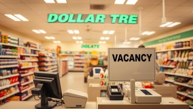 cajero, Dollar Tree, vacante, 2025